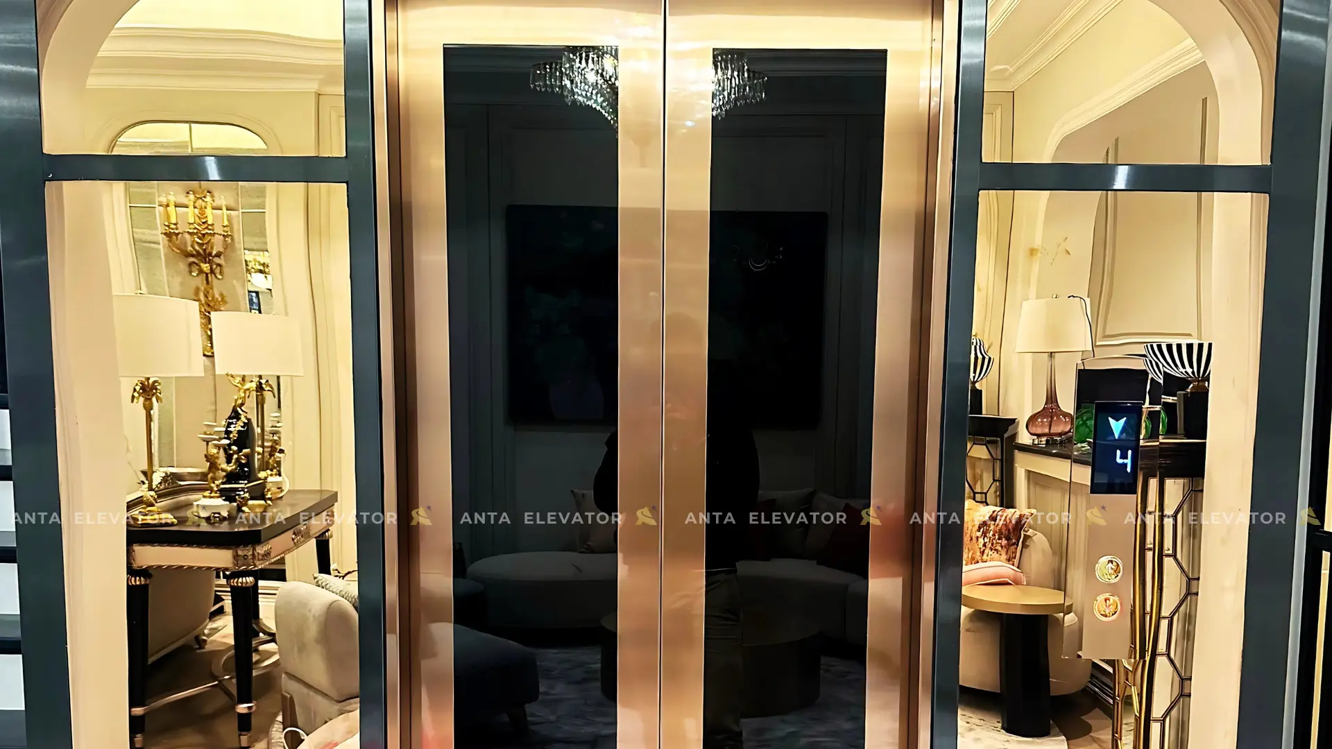 Thang Máy Kính Gia Đình – Chị Thu Hà – Louis Hoàng Mai