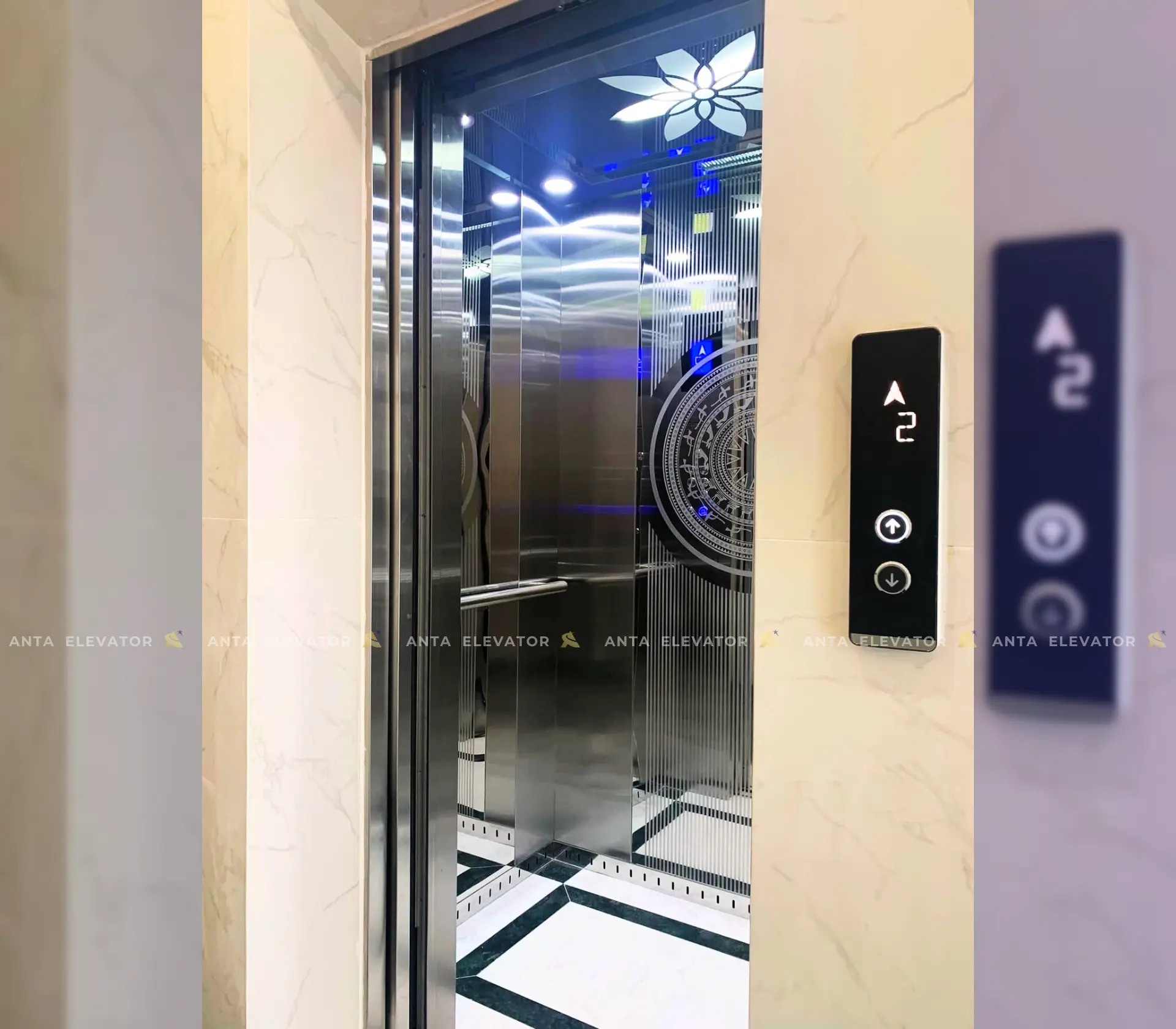 Thang Máy Gia Đình – Ông Nguyễn Thế Anh – Geleximco C