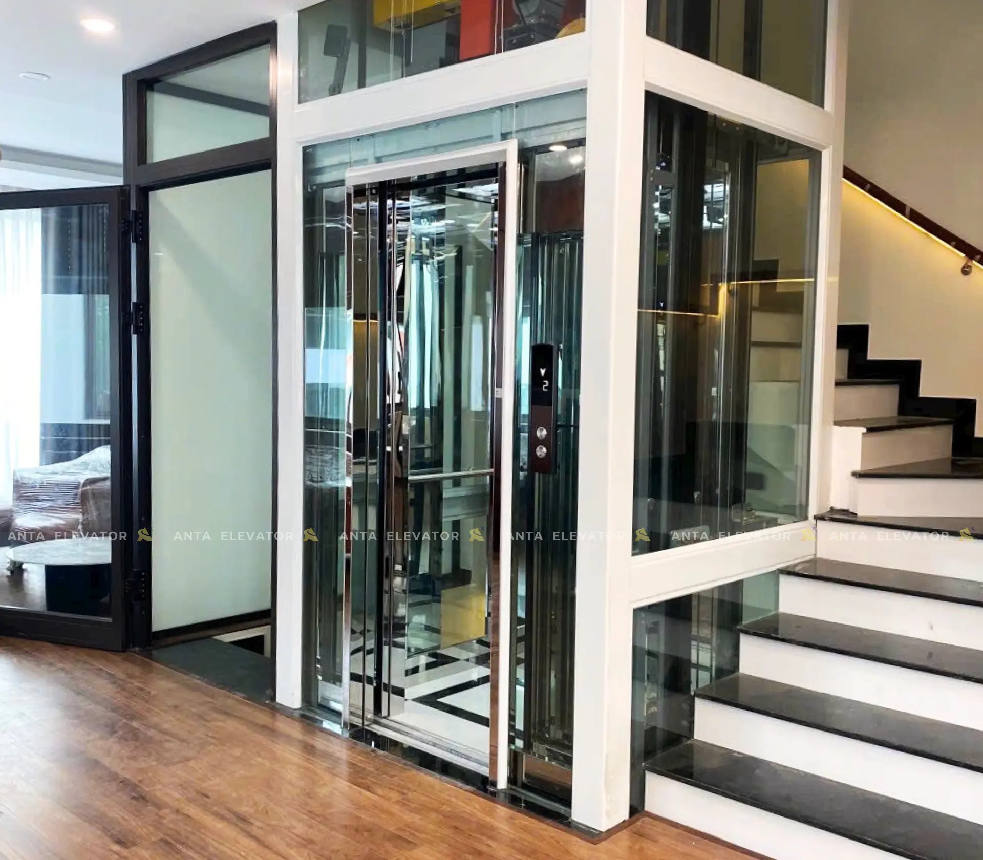 Thang Máy Kính Gia Đình – Ông Hải – Vinhomes