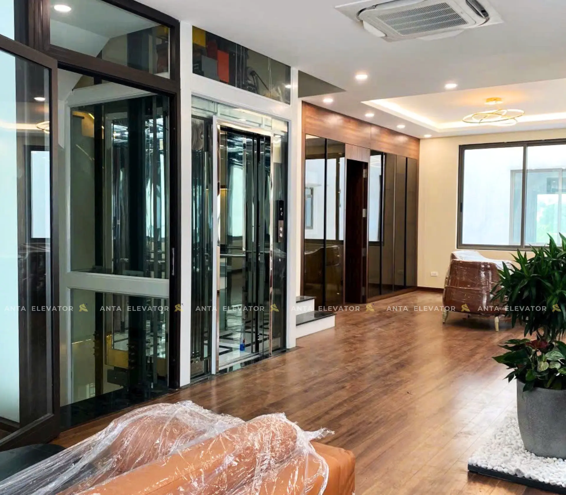 Thang Máy Kính Gia Đình – Ông Hải – Vinhomes