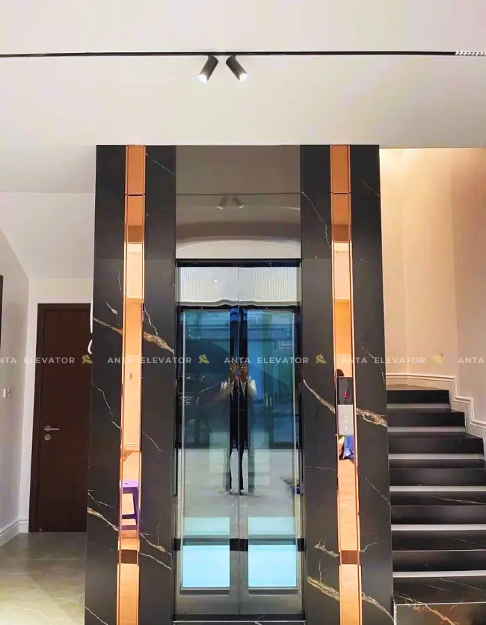Thang Máy Kính Gia Đình – Ông Quyết – Hoài Đức