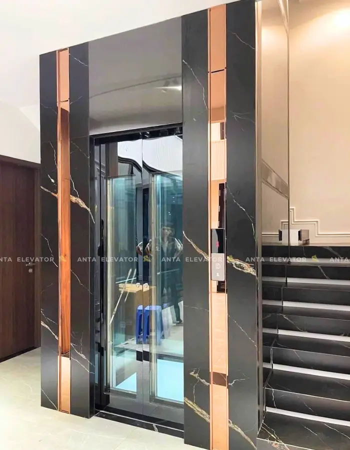Thang Máy Kính Gia Đình – Ông Quyết – Hoài Đức