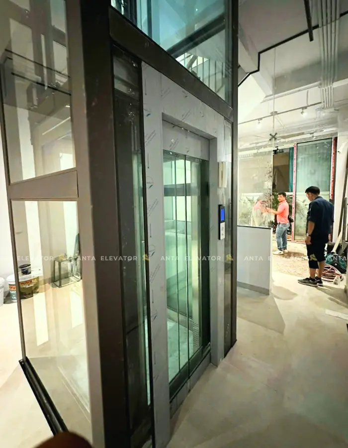 Thang Máy Kính Gia Đình – Ông Tuấn – Vinhomes