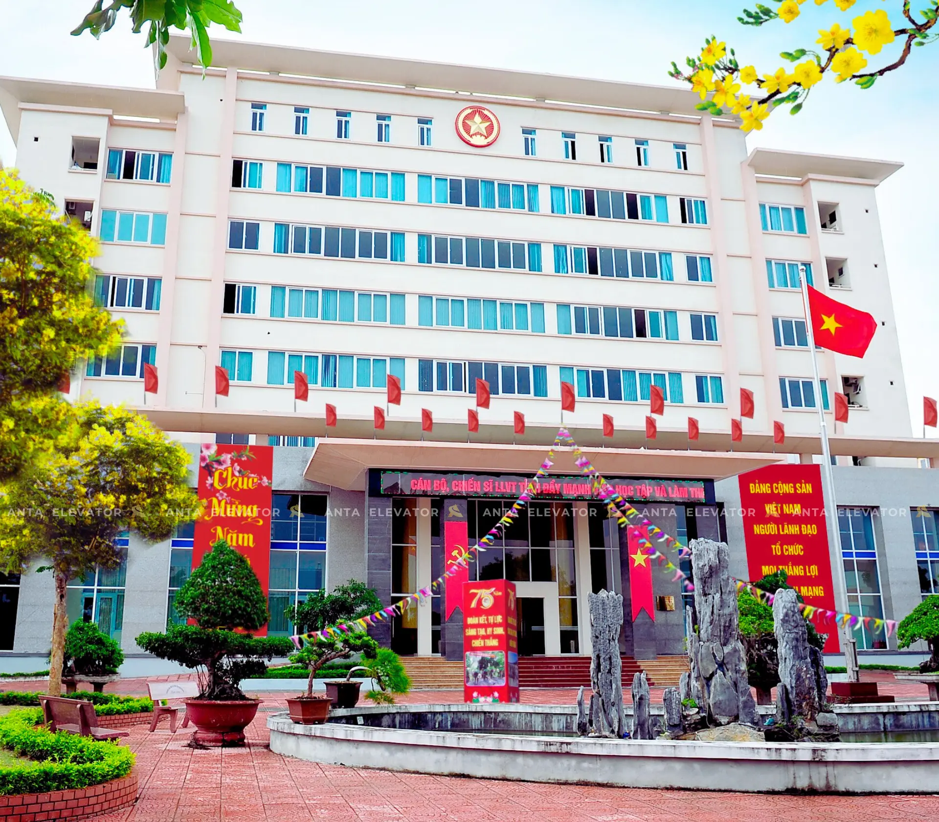 Thang Máy Tải Khách – Bộ chỉ huy quân sự tỉnh Hải Dương